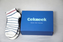 Load image into Gallery viewer, Cekmeek Ankle Socks for Men 5 Pair, Low Cut Comfort Casual Socks, Size 10-13 - Gift Package
